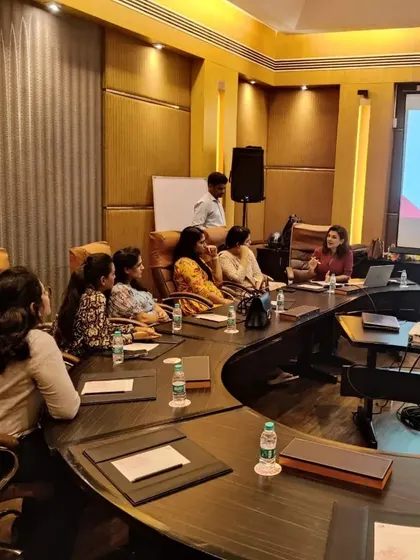 Presenting at a professional meeting on the role of Growth Factors for skin and hair rejuvenation. Sharing knowledge and staying at the forefront of dermatological science is a core part of my practice.