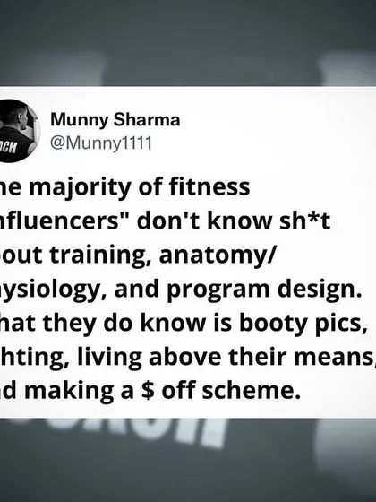 My philosophy is simple: I teach real fitness science, not what's trending. Many 'influencers' lack a deep understanding of anatomy, physiology, and program design. I focus on providing you with knowledge that delivers real, sustainable results.