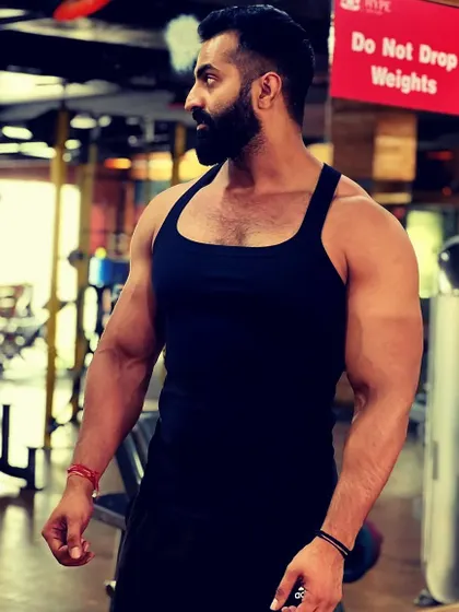 This is the look of determination. We call it 'Beast Mode', that state of mind where you are completely focused on crushing your workout and becoming the best version of yourself.