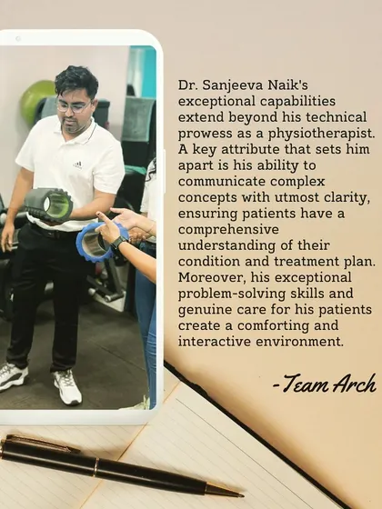 Another look at Dr. Sanjeev Naik, who remains calm and composed even under the most demanding situations.