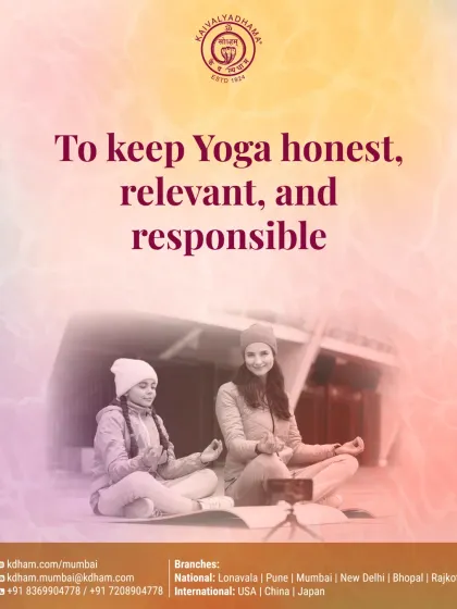 To keep yoga honest, relevant, and responsible, it must be subject to inquiry. Our research has always been a core responsibility, safeguarding the authentic application of yogic science.
