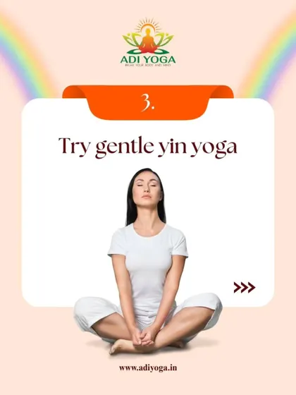Trying gentle yin yoga is another wonderful way to find calm. Yin yoga involves holding passive poses for longer, allowing for a deeper release of connective tissues and a meditative state of mind.