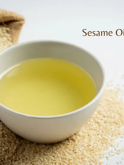 Sesame oil, known for its conditioning benefits, is another one of the high-quality, natural ingredients we incorporate into our hair wellness rituals.