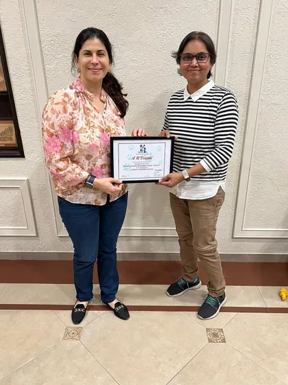 I am proud to have completed the Advanced Canine Behaviour Course Level 3. My journey as a trainer started because of my own dogs, and I am deeply grateful for the opportunity to keep learning and growing in this field.