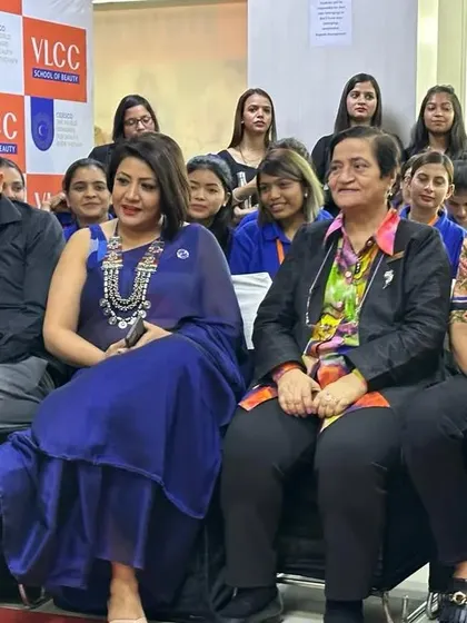 Our graduation ceremonies are attended by faculty and industry leaders who come to celebrate and support our newly certified professionals. This image captures the supportive community at our institute.