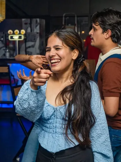 That moment of pure fun and laughter on the dance floor. I make sure the vibe is always right for a great party.