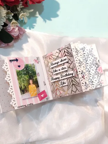 This page includes a "Happy Birthday" message and a "shine like a star" quote.