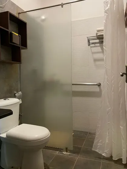Another view of our modern and functional bathroom facilities.