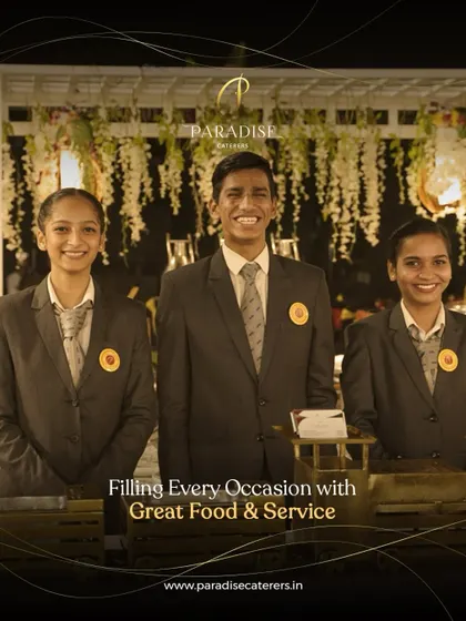 Meet the team that brings your events to life. Our professional staff is dedicated to serving with a smile and ensuring every detail is taken care of, so you can relax and enjoy your special day. This is our promise of service from the heart.