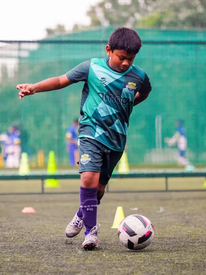 These images and videos highlight our commitment to grassroots football, showing our youngest players learning, competing, and celebrating together.