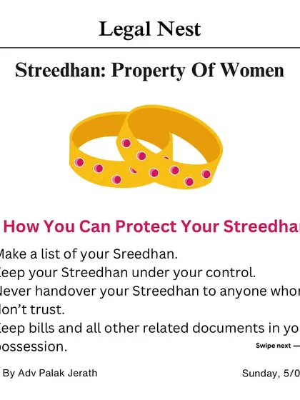 Protecting your Streedhan is your right, and it starts with these simple steps. I guide you on how to make a detailed list, keep it under your control, retain all bills, and never hand it over to anyone you don't trust completely.