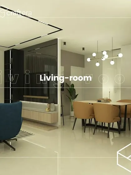 These images are various 3D renders and alternate views of the same open-plan living and dining concept, illustrating different angles and layouts I can provide during the design phase.