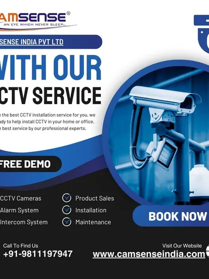 My professional CCTV service is about more than just cameras; it's a complete security solution for your home or office. I handle everything from CCTV and alarm systems to intercoms and maintenance. If you're unsure what you need, I offer a free demo to help you understand the best options for your space.