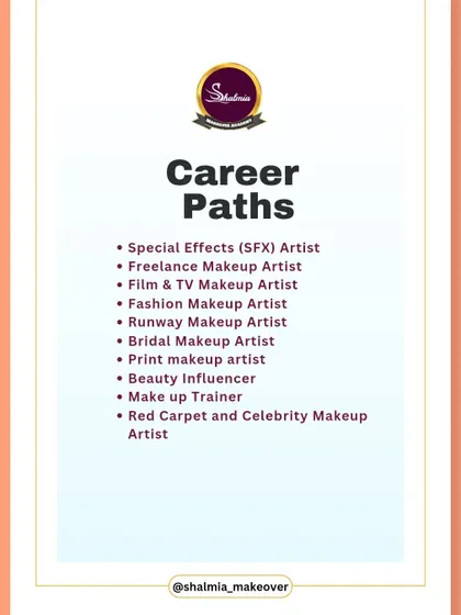 Explore the diverse career paths available, including bridal, fashion, film, and freelance work.