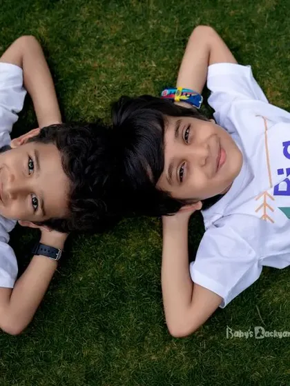 Life is more fun with a brother by your side. This sweet photo captures the special bond between brothers.