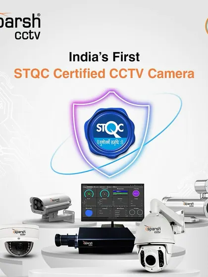 As the first Indian brand to achieve STQC certification for CCTV cameras, we set the standard for cyber-secure, AI-powered surveillance. This certification is a testament to our commitment to quality and our role in building a self-reliant India.