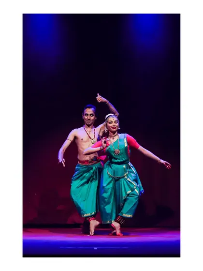 A perfectly synchronized moment with a dancer from my ensemble. This image highlights the precision and partnership that is essential in group choreography.