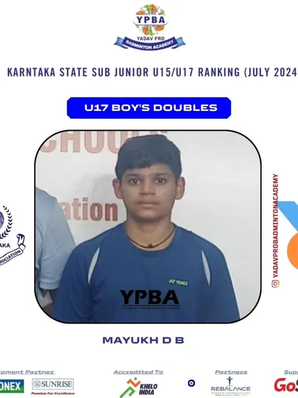 These posters highlight the consistent success of my junior and sub-junior players across various state-level tournaments in Karnataka, Tamil Nadu, and Assam, showcasing their achievements in singles and doubles categories.