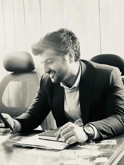 A moment of focus while working on a complex case file. Every detail matters when building a strong defense strategy.