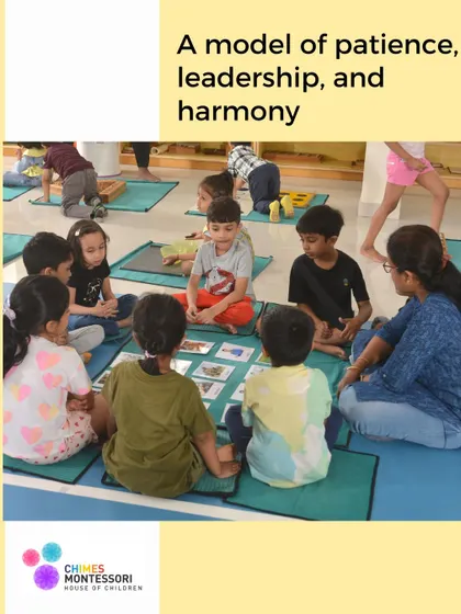In our mixed-age group, older children model patience and leadership, creating a harmonious community where everyone learns together.