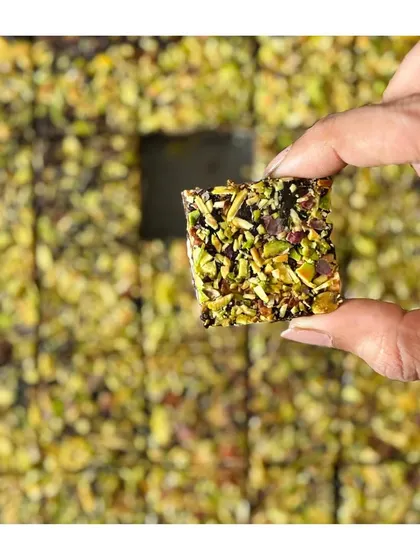 Our energy cubes are naturally sweetened with dates and packed with wholesome ingredients. They come in these convenient boxes, making them easy to store and enjoy.