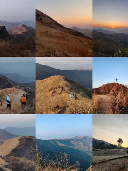The stunning, raw beauty of the Sahyadri mountains along the SRT route. These landscapes are what make trail running such a profound experience.