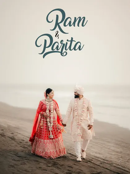 Your dream destination wedding deserves epic photos. We captured this couple walking along the shore, creating a serene and romantic portrait that highlights the beauty of their beach wedding ceremony.