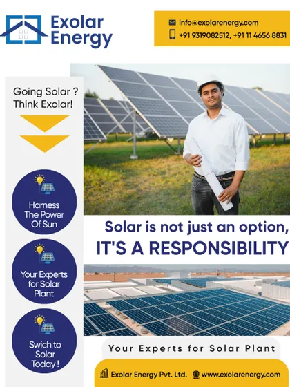 Solar is not just an option, it's a responsibility. As your experts for solar plants, we help you harness the power of the sun.
