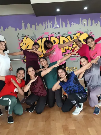 The dab pose after a fun and noisy session. We are always finding new ways to have fun together.