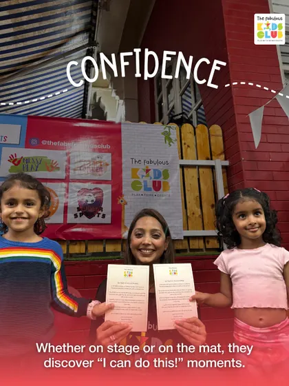Whether on stage or on the mat, our kids discover "I can do this!" moments every day. Confidence is one of the most important skills we build at the club.