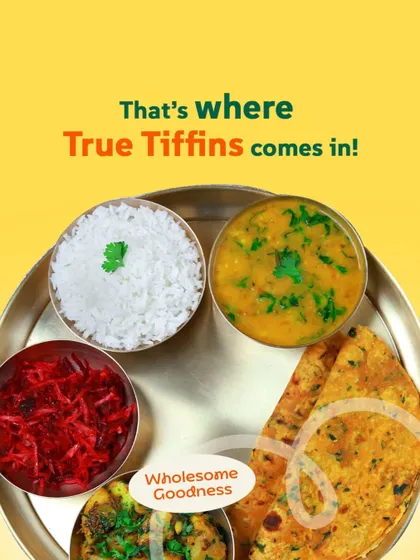 That's where True Tiffins comes in! We are the solution to your daily meal dilemmas, providing balanced, fresh, and convenient food.