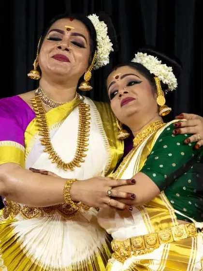 An affectionate moment from the "Ashtapadi" choreography, reflecting the bond between the characters and our dancers.