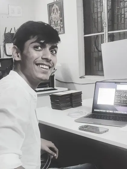 It's so good to have Deep back for his summer break! He's been with us for eight years and is interning with us again, working on some really cool new stuff. We love seeing our students grow with us.