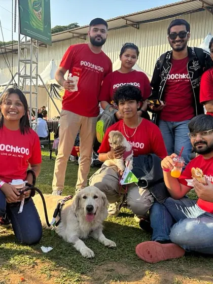 Another great shot of the Poochkoo pack at PetFed. Being surrounded by so many happy pets and their parents is what fuels our passion for creating amazing pet experiences.