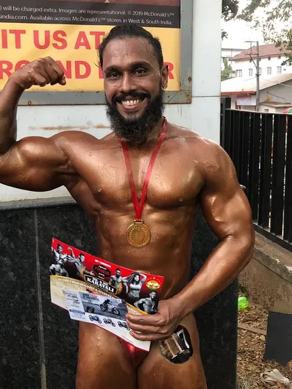 Winning a medal at a bodybuilding competition. This moment represents the culmination of countless hours in the gym and proves that hard work and belief in yourself pay off.