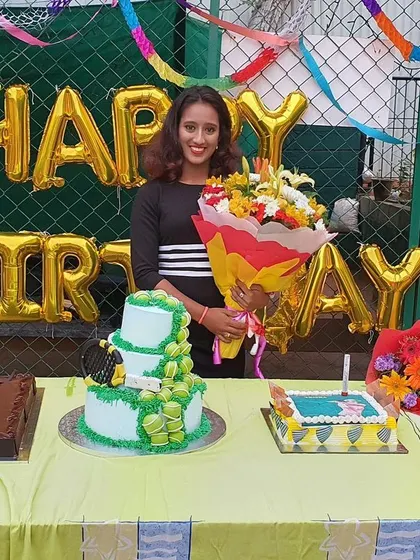 Throwback to my 20th birthday celebration. It's been an amazing journey of growth as a player, coach, and entrepreneur.