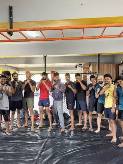 Another shot of our team. The bond we share goes beyond the mats.