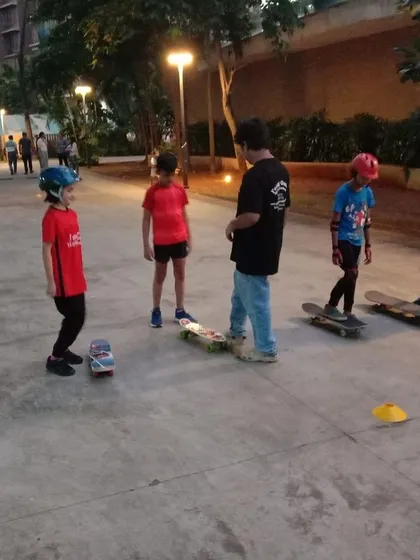 We provide a fun and supportive environment for kids to learn skateboarding at their own pace.
