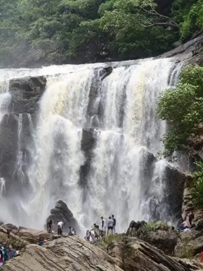 Another view of the stunning Sathodi Falls, where our groups love to spend time admiring the view.
