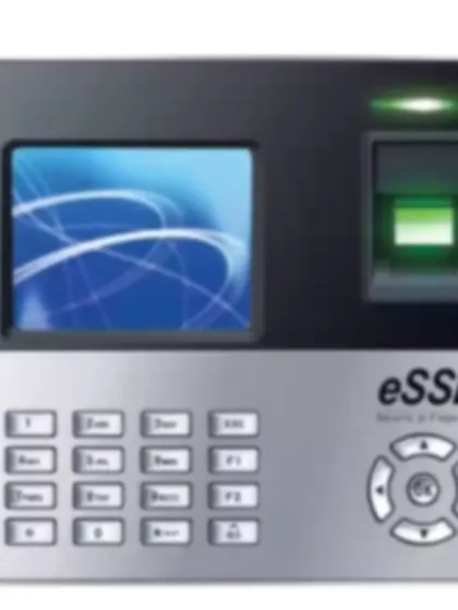 A closer look at another eSSL biometric access control and time attendance terminal. I can help you choose the right model based on your needs, whether it's for a small office or a large enterprise.