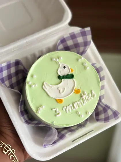 From monthly milestones to inside jokes, our bento cakes say it all. These small treats are perfect for any occasion, featuring designs like cute rainbows, hot air balloons, and even a Lightning McQueen quote.