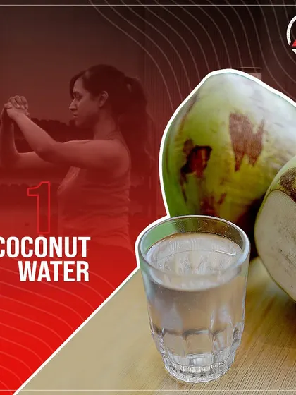 Tip 1: Coconut water. A natural source of electrolytes that helps detoxify the body and replenish what you lose in sweat. It's one of our favorite desi hacks for staying hydrated.