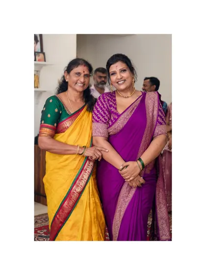 Festivals are about family. Wishing everyone a Happy Diwali from my family to yours. Here I am with my mother, the source of my strength.