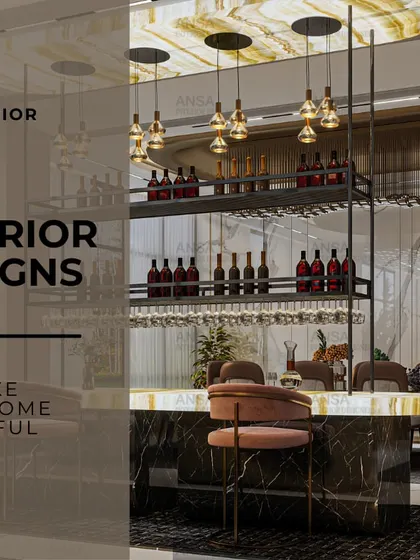 This bar design shows how I make a home beautiful and functional. The backlit onyx bar, statement lighting, and elegant seating create a luxurious focal point for entertaining.