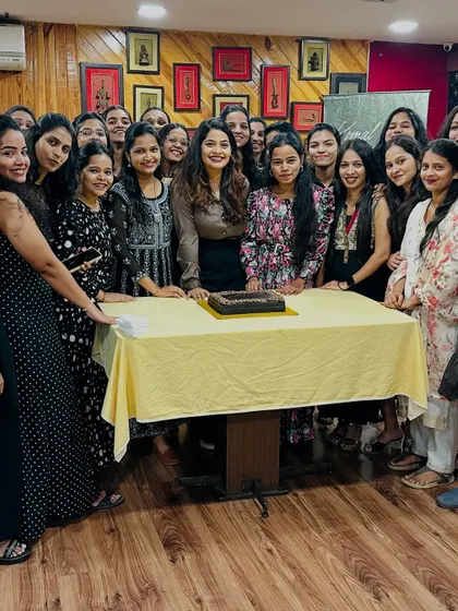 A final group photo with the celebration cake. Each batch leaves a special mark on my heart. I'm so excited to see what they all do next.