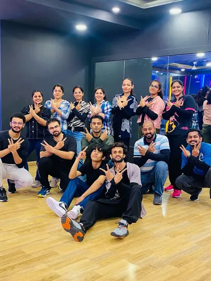 Another pose from our awesome Bollywood squad.