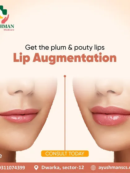 A subtle enhancement can make a significant difference. This before and after demonstrates how we use lip augmentation with dermal fillers to create fuller, more defined lips that look both plump and natural.