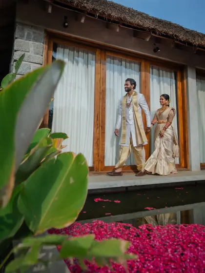 A serene walk through the beautiful grounds of Sumatra Weddings. We use natural framing and light to create artistic couple portraits that feel both intimate and grand.