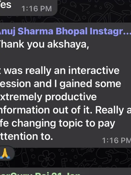 The process begins with understanding you. Nisha explains how we started with a detailed lifestyle analysis to create a completely tailor-made plan that worked for her, which is the foundation of all my consultations.