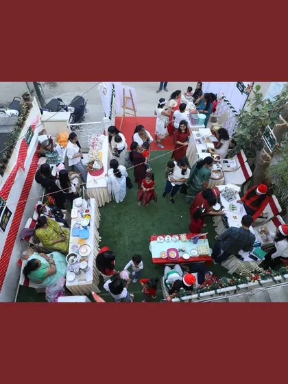 A glimpse into our festive celebrations, including Independence Day, Janmashtami, Ganesh Chaturthi, Diwali, and Christmas. Children participate in flag hoisting, dress in traditional attire, create festive crafts, and learn the significance of each occasion, fostering a deep appreciation for our diverse culture.